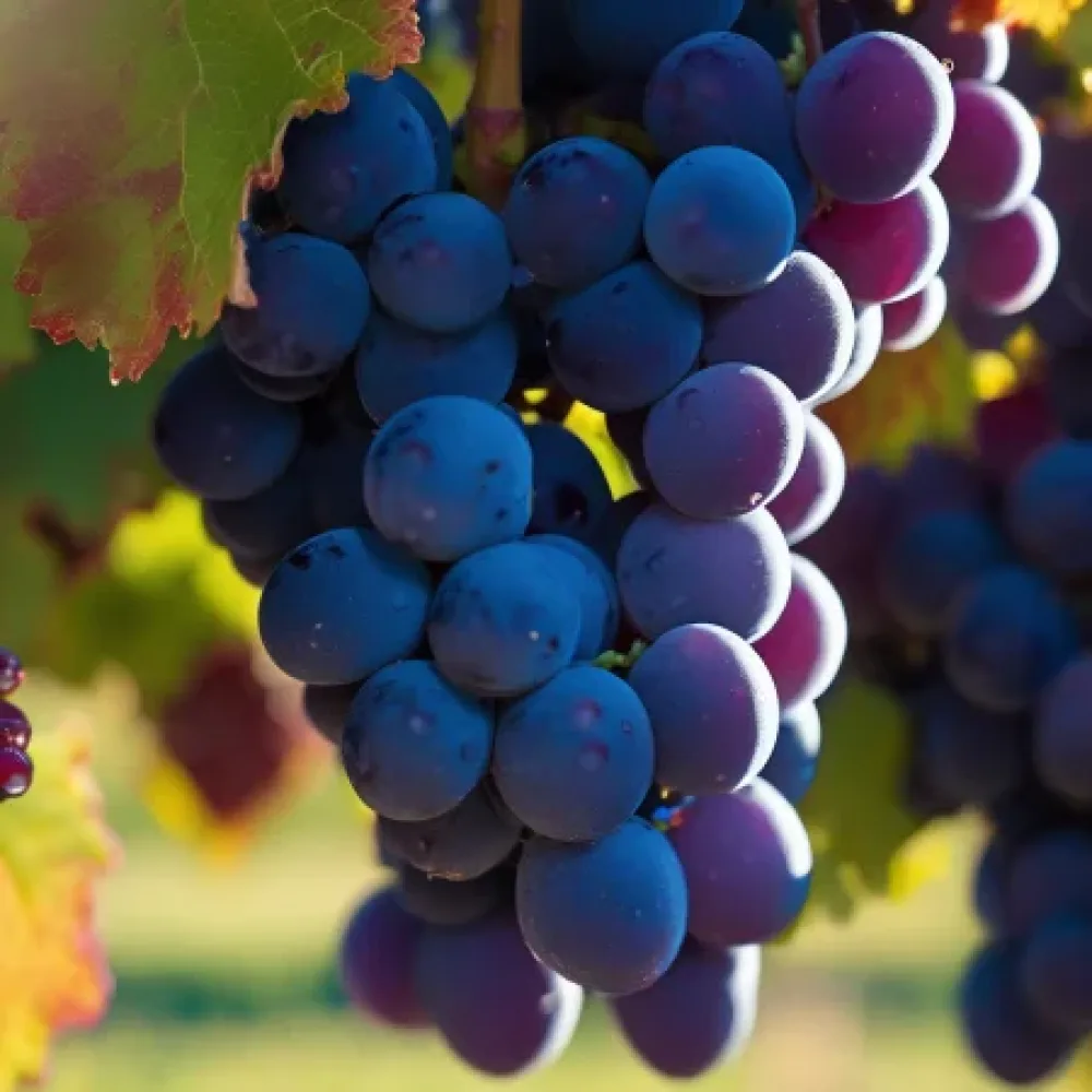 Vinska trta sorte Syrah - zgodaj zoreča