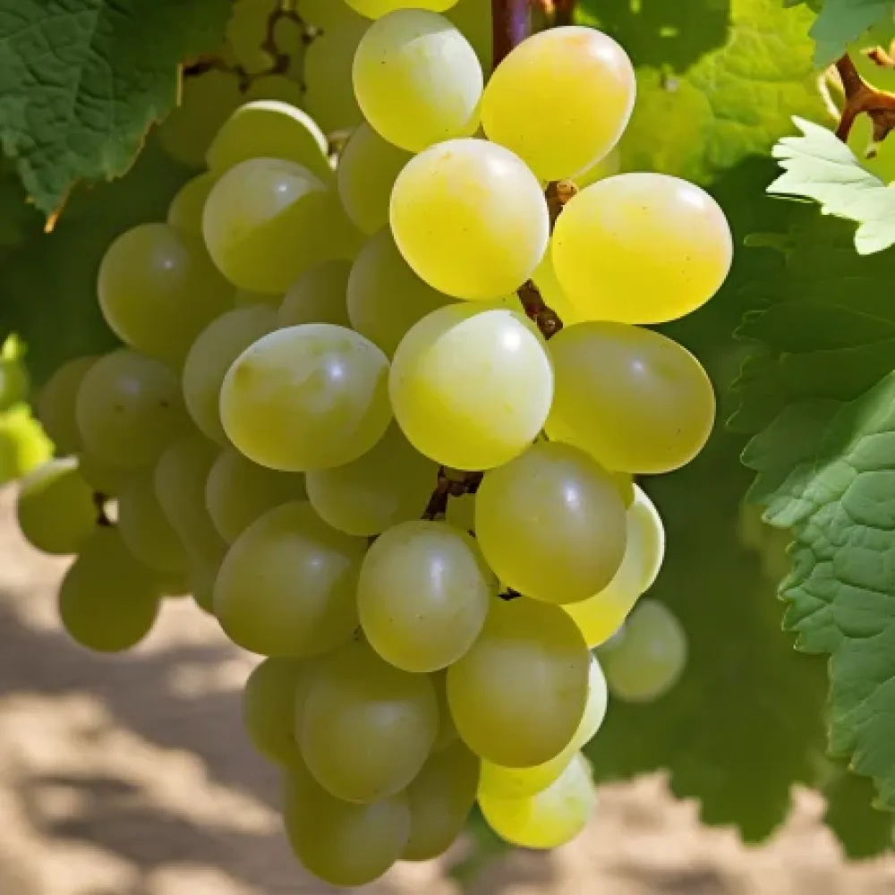 Vinska trta sorte Centennial Seedless - bela brezsemenska namizna sorta grozdja - zgodaj zoreča