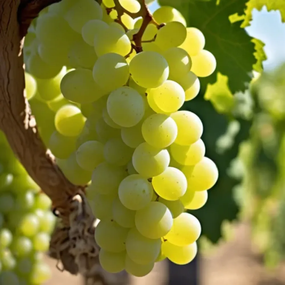 Vinska trta sorte Centennial Seedless - bela brezsemenska namizna sorta grozdja - zgodaj zoreča