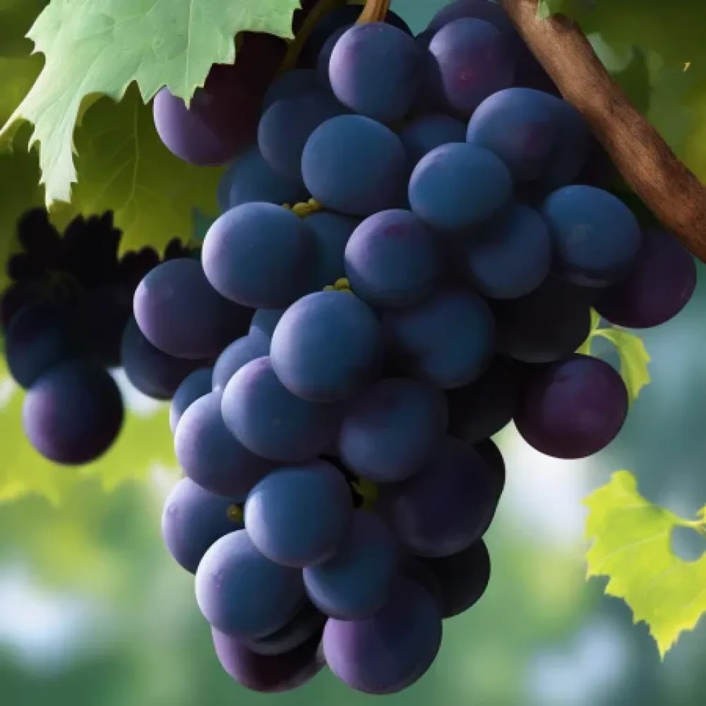 Vinska trta Alphonse Lavallée - rdeča namizna sorta grozdja - pozno zoreča