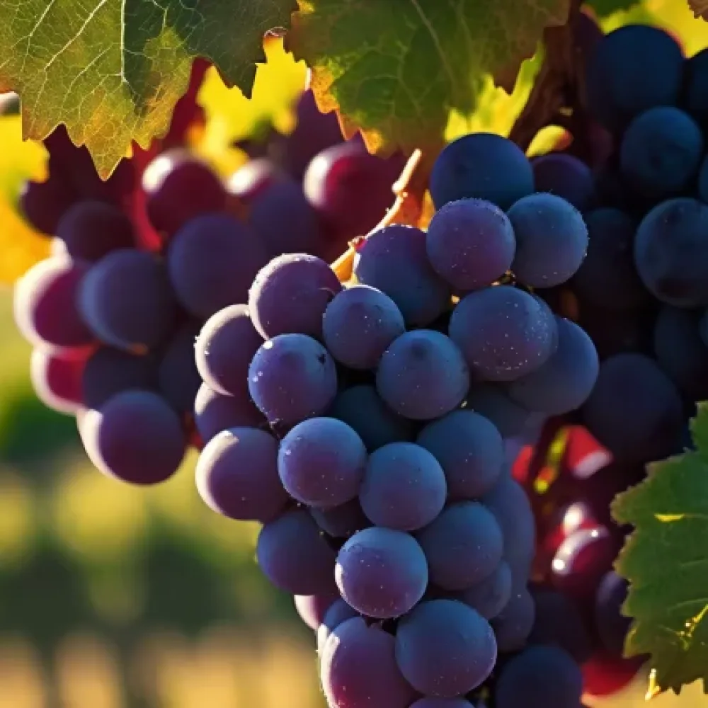 Vinska trta sorte Merlot - srednje zoreča