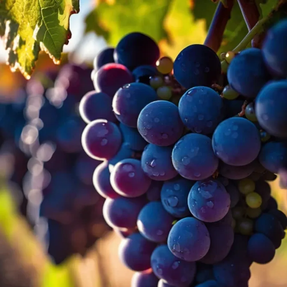 Vinska trta sorte Merlot - srednje zoreča