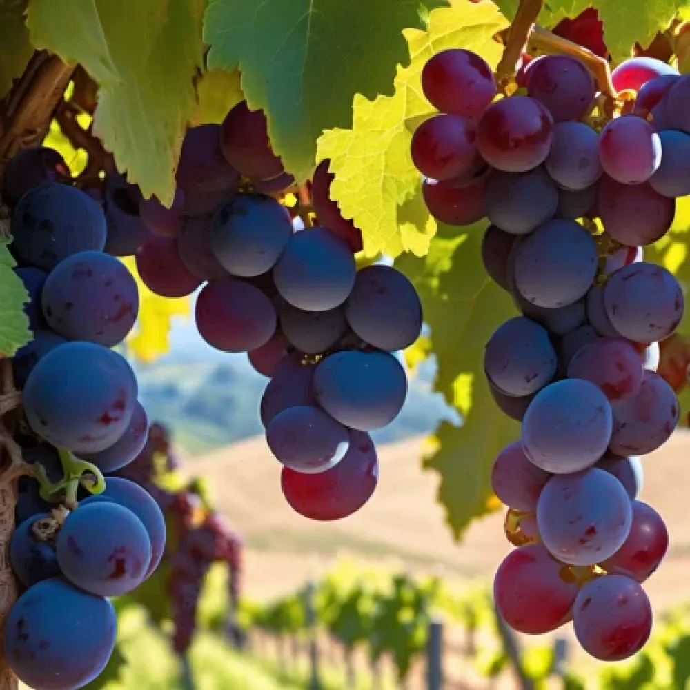 Vinska trta Velika - rdeča namizna sorta grozdja - zgodaj zoreča