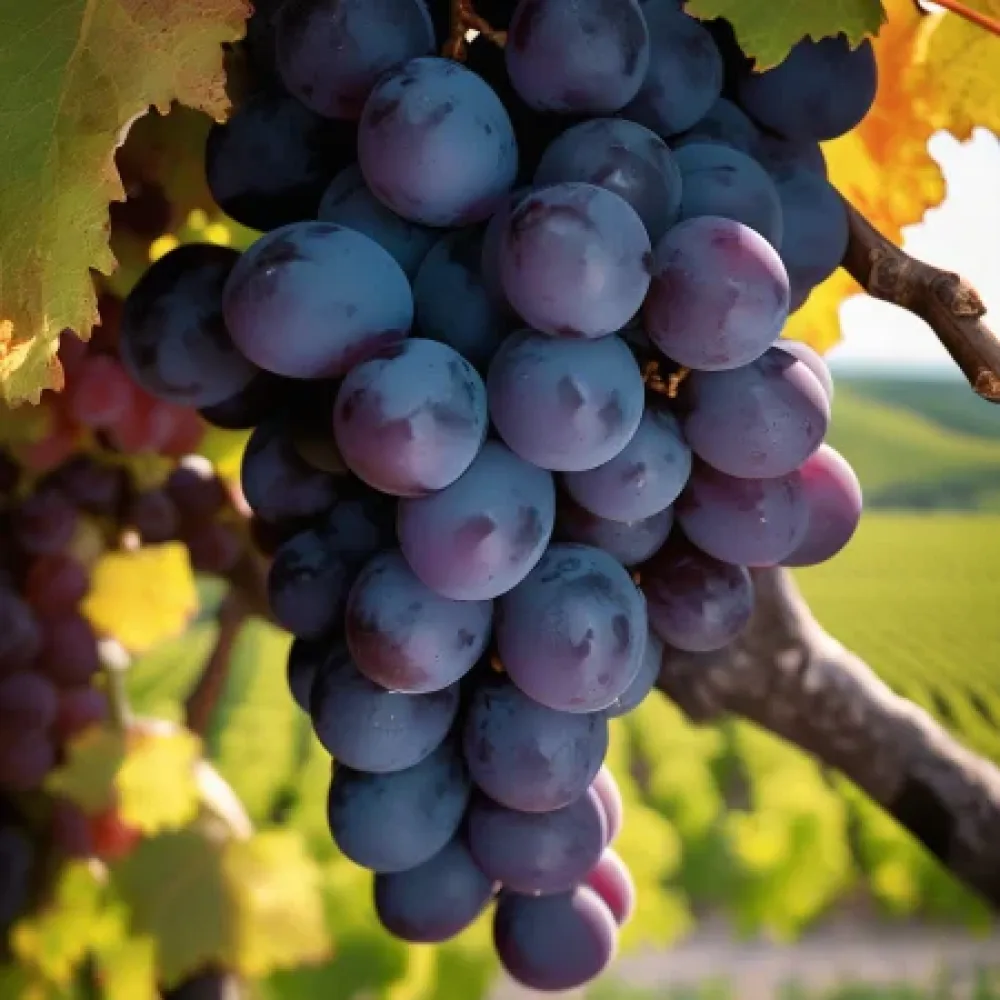 Vinska trta sorte Moldova, kompleksno odporna - rdeča namizna sorta grozdja - pozno zoreča