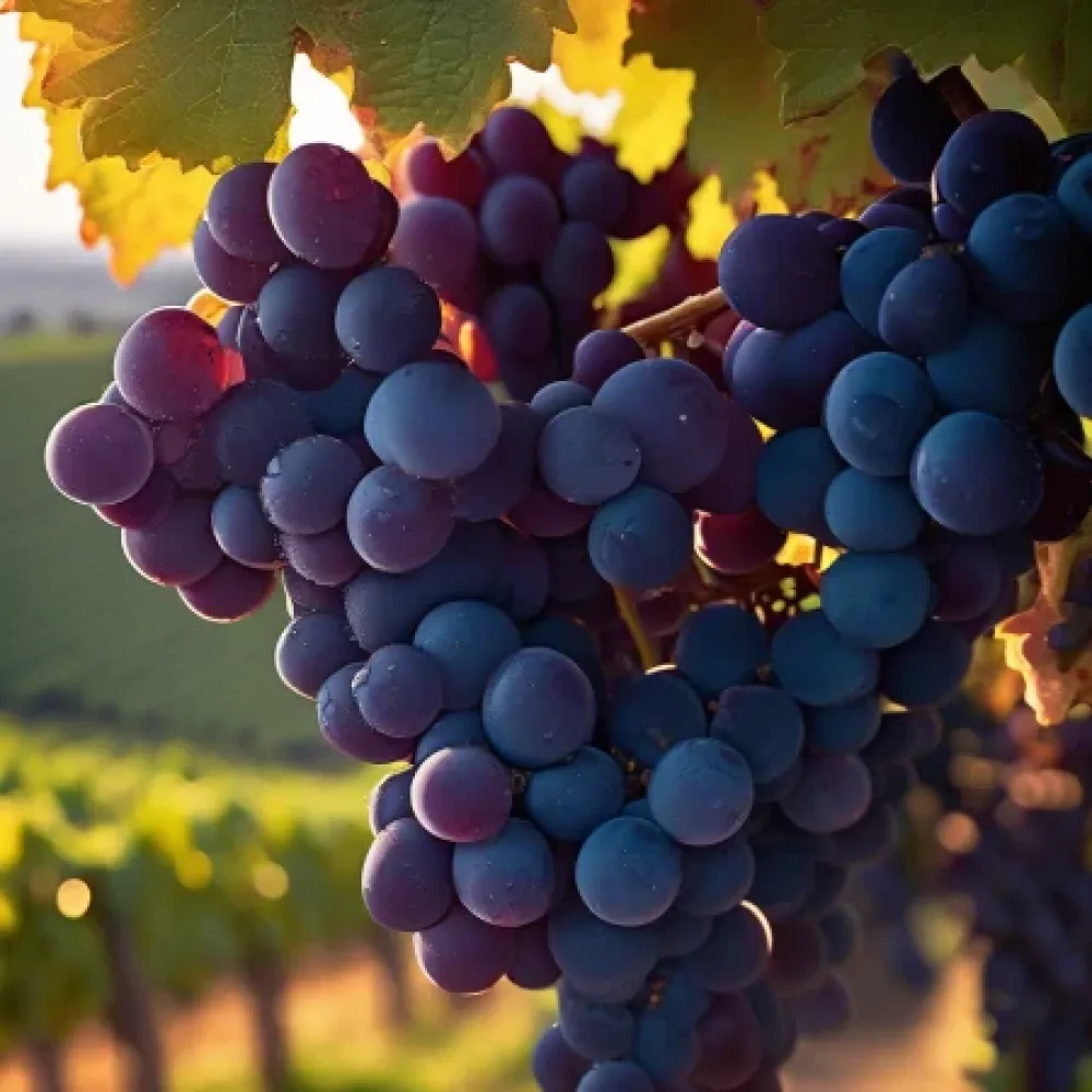 Vinska trta sorte Merlot - srednje zoreča